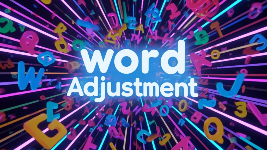 adjust synonym